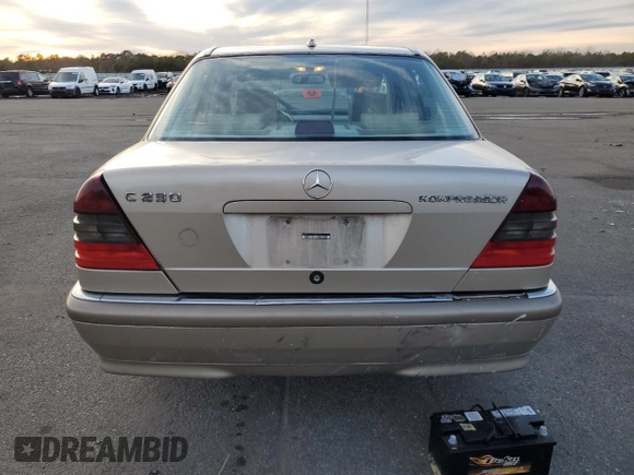 2000 Mercedes-Benz C 230 Kompressor with VIN WDBHA24G1YA835516, listed as a Copart auction lot 82915994 with Not Provided miles and Salvage Title. Bid and sale history available at carsss.com. Image 6.