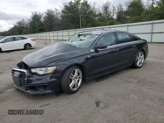 2015 Audi A6 Premium Plus with VIN WAUFMAFC3FN009418, listed as a Copart auction lot 62724655 with Not provided miles and Salvage title. Bid and sale history available at DreamBid. Image 1.