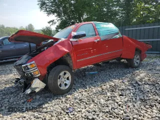 2014 Chevrolet Silverado 1500 LTZ with VIN 3GCUKSEC7EG294977, listed as a Copart auction lot 59301794 with 0 mi miles and Salvage Title. Bid and sale history available at carsss.com. Image 1.