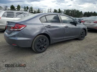 2014 Honda Civic Sedan LX with VIN 19XFB2F55EE209364, listed as a Copart auction lot 51241935 with 112,064 mi miles and Salvage Title. Bid and sale history available at carsss.com. Image 3.