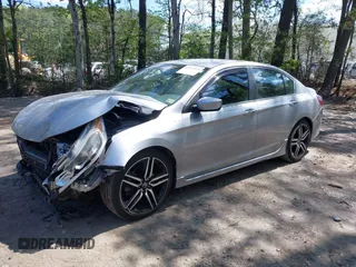 2017 Honda Accord Sport with VIN 1HGCR2F54HA239687, listed as a IAAI auction lot 42055418 with 28,369 mi miles. Bid and sale history available at carsss.com. Image 17.