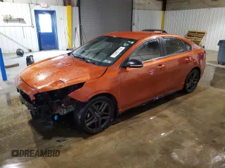 2020 Kia Forte GT-Line with VIN 3KPF34AD6LE240241, listed as a Copart auction lot 72467194 with 105,106 mi miles and Salvage Title. Bid and sale history available at carsss.com. Image 1.