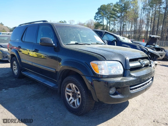 2006 Toyota Sequoia Limited with VIN 5TDBT48AX6S268046, listed as a IAAI auction lot 41880111 with 312,707 mi miles. Bid and sale history available at carsss.com. Image 1.