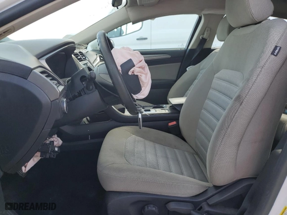 2017 Ford Fusion S with VIN 3FA6P0G71HR286791, listed as a Copart auction lot 46857305 with 0 mi miles and Salvage Title. Bid and sale history available at carsss.com. Image 7.