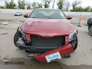 2014 Kia Optima EX z VIN 5XXGN4A73EG265049, wystawiony jako Copart lot #53944645 z przebiegiem 89 041 mil mil oraz Szkoda całkowita • Salvage title. Historia ofert i sprzedaży dostępna na DreamBid. Obrazek 5.