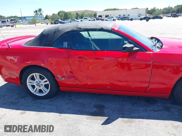 2014 Ford Mustang V6 with VIN 1ZVBP8EM8E5234165, listed as a IAAI auction lot 41845442 with 78,929 mi miles. Bid and sale history available at carsss.com. Image 6.