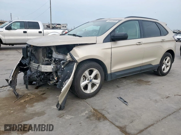 2017 Ford Edge SE with VIN 2FMPK4G97HBC68506, listed as a Copart auction lot 59440935 with 62,695 mi miles and Salvage title. Bid and sale history available at DreamBid. Image 1.