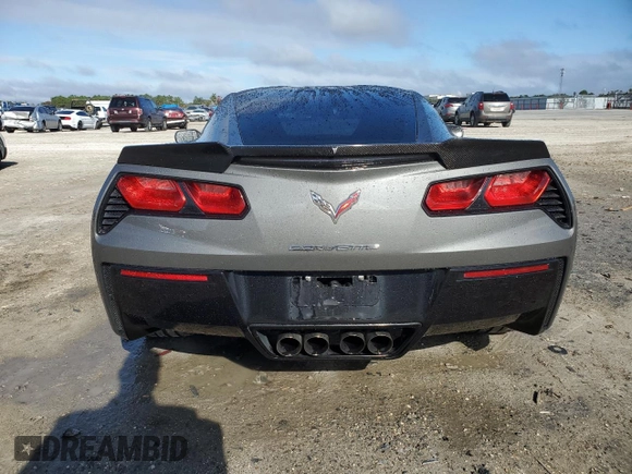 2015 Chevrolet Corvette 3LT with VIN 1G1YF2D77F5123920, listed as a Copart auction lot 85005644 with 63,261 mi miles and Salvage Title. Bid and sale history available at carsss.com. Image 6.