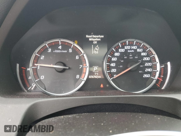 2019 Acura TLX w/A-Spec Pkg with VIN 19UUB3F65KA800333, listed as a Copart auction lot 50603685 with 76,762 mi miles and Clean title. Bid and sale history available at DreamBid. Image 9.