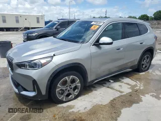 2024 BMW X1 xDrive28i with VIN WBX73EF07R5007427, listed as a Copart auction lot 64377815 with 25,783 mi miles and Clean title. Bid and sale history available at DreamBid. Image 1.