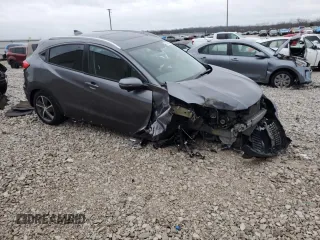2021 Honda HR-V EX with VIN 3CZRU6H51MM734643, listed as a Copart auction lot 43335265 with 42,137 mi miles and Salvage Title. Bid and sale history available at carsss.com. Image 4.