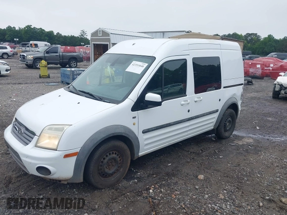 2013 Ford Transit Connect XLT with VIN NM0KS9BN7DT125935, listed as a IAAI auction lot 42351848 with 186,650 mi miles and . Bid and sale history available at DreamBid. Image 2.