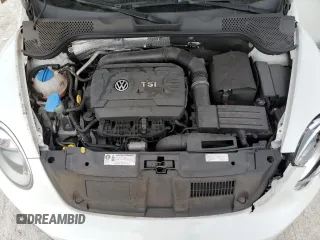 2017 Volkswagen Beetle 1.8T Fleet with VIN 3VWF17AT2HM616846, listed as a Copart auction lot 50401755 with 44,378 mi miles and Salvage Title. Bid and sale history available at carsss.com. Image 12.