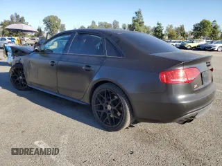 2012 Audi S4 Prestige with VIN WAUKGBFL4CA043141, listed as a Copart auction lot 81614254 with 0 mi miles and Salvage Title. Bid and sale history available at carsss.com. Image 2.