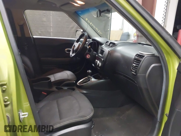 2015 Kia Soul + with VIN KNDJP3A58F7789042, listed as a IAAI auction lot 42004303 with 161,795 mi miles. Bid and sale history available at carsss.com. Image 5.