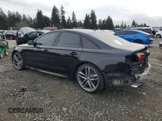 2016 Audi S6 Premium Plus with VIN WAUF2AFCXGN183025, listed as a Copart auction lot 42998675 with 84,100 mi miles and Salvage Title. Bid and sale history available at carsss.com. Image 2.