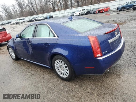 2013 Cadillac CTS Luxury with VIN 1G6DE5E54D0105721, listed as a Copart auction lot 37633874 with 71,341 mi miles and Salvage title. Bid and sale history available at DreamBid. Image 2.