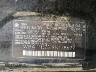 2009 BMW 3 Series 328i z VIN WBAPH57519NL78699, wystawiony jako Copart lot #48189495 z przebiegiem 120 997 mil mil oraz Szkoda całkowita • Salvage title. Historia ofert i sprzedaży dostępna na DreamBid. Obrazek 12.