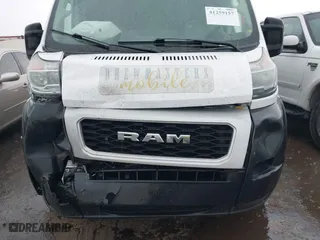 2020 Ram ProMaster Cargo Van with VIN 3C6TRVDGXLE110693, listed as a IAAI auction lot 41259157 with 83,385 mi miles. Bid and sale history available at carsss.com. Image 6.
