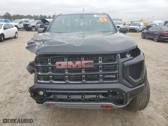 2024 GMC Canyon 4WD AT4 with VIN 1GTP6DEK1R1185858, listed as a Copart auction lot 45866495 with 2,069 mi miles and Salvage Title. Bid and sale history available at carsss.com. Image 5.