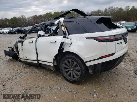 2019 Land Rover Range Rover Velar with VIN SALYL2EX7KA213674, listed as a Copart auction lot 43182815 with Not Provided miles and Non Repairable. Bid and sale history available at DreamBid. Image 2.