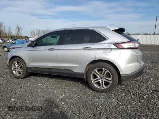 2016 Ford Edge Titanium with VIN 2FMPK4K92GBB06627, listed as a Copart auction lot 47060955 with 161,395 mi miles and Salvage Title. Bid and sale history available at carsss.com. Image 2.