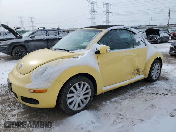 2008 Volkswagen Beetle SE с VIN 3VWRF31Y38M420644, выставлен на аукционе Copart как лот 89115625 с пробегом 77 711 миль миль и Списание • Salvage title. История ставок и продаж доступна на DreamBid. Изображение 1.