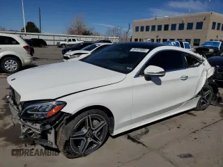 2019 Mercedes-Benz C 300 with VIN WDDWJ8EB9KF814668, listed as a Copart auction lot 49107985 with 77,777 mi miles and Salvage Title. Bid and sale history available at carsss.com. Image 1.