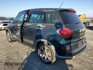 2014 FIAT 500L Trekking with VIN ZFBCFADH4EZ003989, listed as a Copart auction lot 83334354 with 90,261 mi miles and Salvage Title. Bid and sale history available at carsss.com. Image 2.