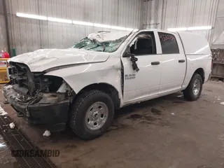 2018 Ram 1500 Express with VIN 1C6RR7KG7JS348228, listed as a IAAI auction lot 41580734 with 96,631 mi miles and . Bid and sale history available at DreamBid. Image 2.