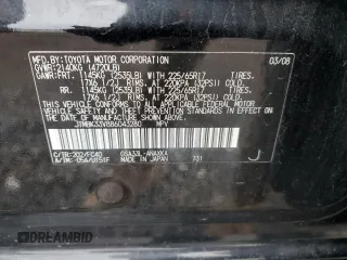 2008 Toyota RAV4 with VIN JTMBK33V886043280, listed as a Copart auction lot 43563165 with 94,516 mi miles and Salvage Title. Bid and sale history available at carsss.com. Image 14.
