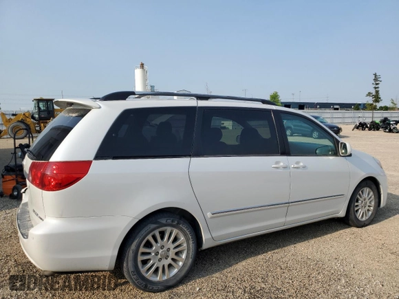 2008 Toyota Sienna XLE with VIN 5TDZK22C98S177112, listed as a Copart auction lot 58806545 with 157,095 mi miles and Salvage title. Bid and sale history available at DreamBid. Image 3.