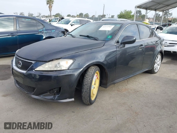 2007 Lexus IS 250 with VIN JTHBK262672025912, listed as a IAAI auction lot 42532981 with 161,907 mi miles and . Bid and sale history available at DreamBid. Image 2.