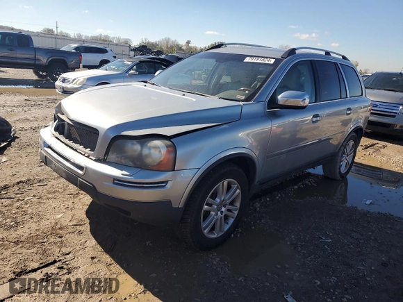 2008 Volvo XC90 V8 with VIN YV4CZ852381429485, listed as a Copart auction lot 79191824 with 158,193 mi miles and Salvage Title. Bid and sale history available at carsss.com. Image 1.