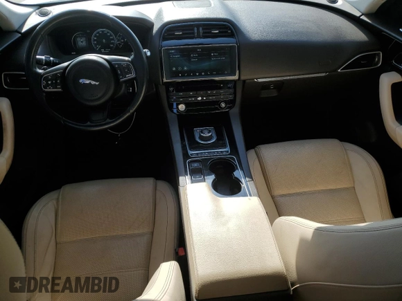 2017 Jaguar F-Pace 35t Prestige with VIN SADCK2BVXHA065640, listed as a Copart auction lot 63186245 with 107,914 mi miles and Clean title. Bid and sale history available at DreamBid. Image 8.
