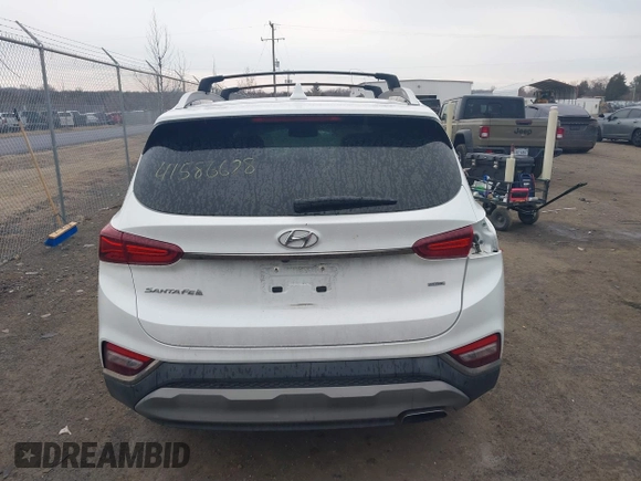 2020 Hyundai Santa Fe Limited with VIN 5NMS5CAD8LH286830, listed as a IAAI auction lot 41586628 with 80,381 mi miles and . Bid and sale history available at DreamBid. Image 16.
