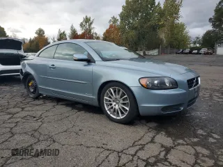 2007 Volvo C70 with VIN YV1MC68247J026004, listed as a Copart auction lot 78903064 with 118,059 mi miles and Salvage Title. Bid and sale history available at carsss.com. Image 4.
