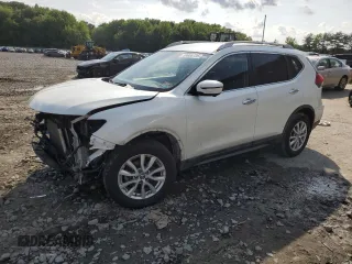 2017 Nissan Rogue SL with VIN 5N1AT2MV8HC885017, listed as a Copart auction lot 59888725 with Not provided miles and Salvage title. Bid and sale history available at DreamBid. Image 1.