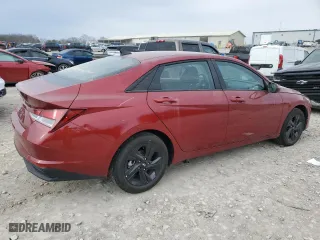 2023 Hyundai Elantra Preferred with VIN KMHLM4AG4PU634852, listed as a Copart auction lot 89079915 with 8,128 mi miles and Clean Title. Bid and sale history available at carsss.com. Image 3.