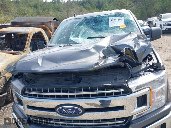 2019 Ford F-150 XL with VIN 1FTEW1CP5KFD41557, listed as a IAAI auction lot 41751797 with 78,260 mi miles and . Bid and sale history available at carsss.com. Image 6.