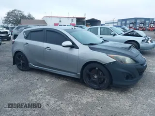 2010 Mazda 3 with VIN JM1BL1H36A1337403, listed as a IAAI auction lot 41657797 with 109,429 mi miles. Bid and sale history available at carsss.com. Image 1.