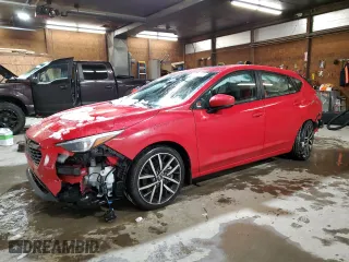 2024 Subaru Impreza Sport with VIN JF1GUAFC1R8854610, listed as a Copart auction lot 44850305 with 3,899 mi miles and Salvage Title. Bid and sale history available at carsss.com. Image 1.