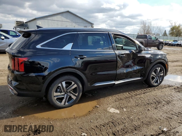 2024 Kia Sorento EX with VIN KNDRHDLG1R5258298, listed as a Copart auction lot 79606434 with 11,530 mi miles and Clean title. Bid and sale history available at DreamBid. Image 3.
