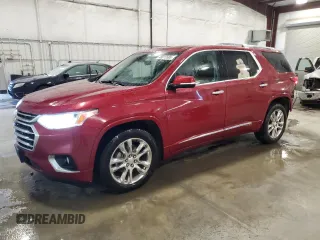 2018 Chevrolet Traverse High Country with VIN 1GNEVKKW6JJ140044, listed as a Copart auction lot 48010585 with 172,970 mi miles and Salvage Title. Bid and sale history available at carsss.com. Image 1.
