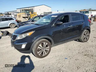 2011 Kia Sportage EX with VIN KNDPC3A26B7051908, listed as a Copart auction lot 46267685 with 230,983 mi miles and Non Repairable. Bid and sale history available at carsss.com. Image 1.