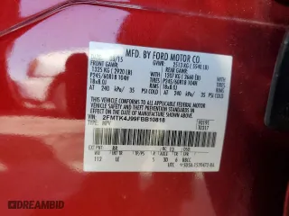 2015 Ford Edge SEL with VIN 2FMTK4J99FBB10818, listed as a Copart auction lot 43189845 with 79,234 mi miles and Salvage Title. Bid and sale history available at carsss.com. Image 13.