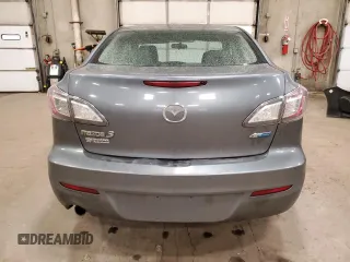 2013 Mazda 3 i Grand Touring with VIN JM1BL1W70D1758785, listed as a Copart auction lot 47968525 with 129,485 mi miles and Salvage Title. Bid and sale history available at carsss.com. Image 6.