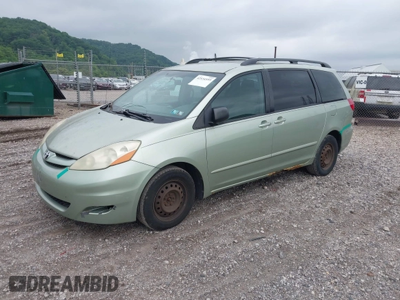 2006 Toyota Sienna CE z VIN 5TDZA23C56S420879, wystawiony jako IAAI lot #42534559 z przebiegiem 246 579 mil mil oraz . Historia ofert i sprzedaży dostępna na DreamBid. Obrazek 2.