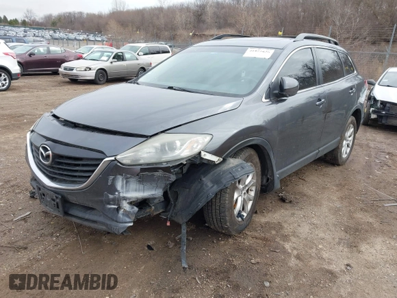 2015 Mazda CX-9 Touring with VIN JM3TB2CA0F0463313, listed as a IAAI auction lot 41822436 with 145,302 mi miles. Bid and sale history available at carsss.com. Image 17.