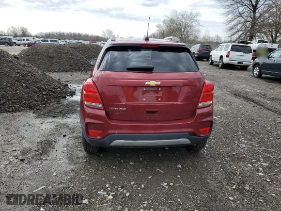 2020 Chevrolet Trax LT z VIN 3GNCJLSB9LL112868, wystawiony jako Copart lot #51441645 z przebiegiem 38 502 mil mil oraz Szkody całkowita. Historia ofert i sprzedaży dostępna na DreamBid. Obrazek 6.